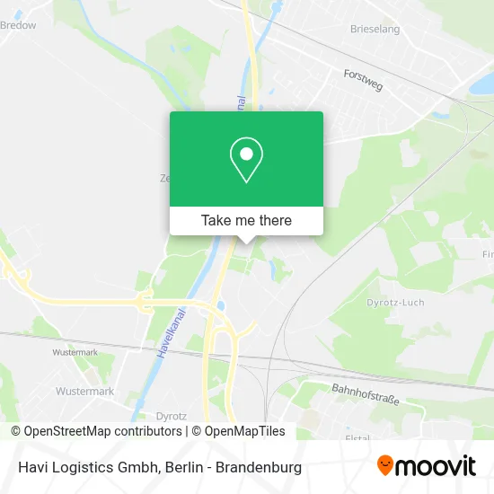 Havi Logistics Gmbh map