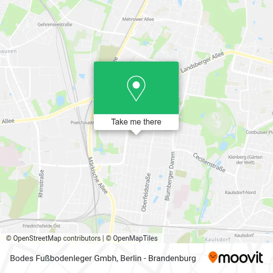 Bodes Fußbodenleger Gmbh map