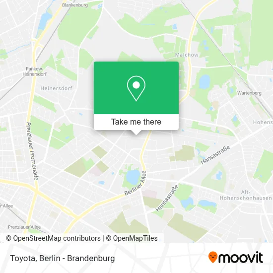 Toyota map