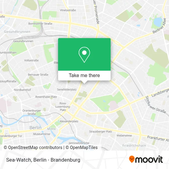 Sea-Watch map