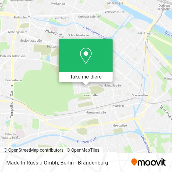 Made In Russia Gmbh map