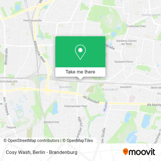 Cosy Wash map
