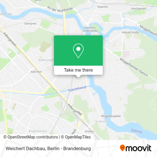 Weichert Dachbau map