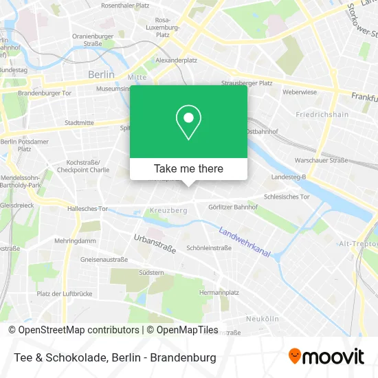 Tee & Schokolade map