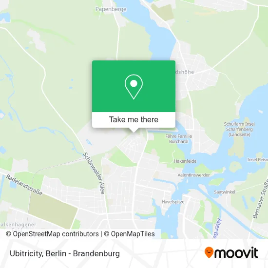 Ubitricity map