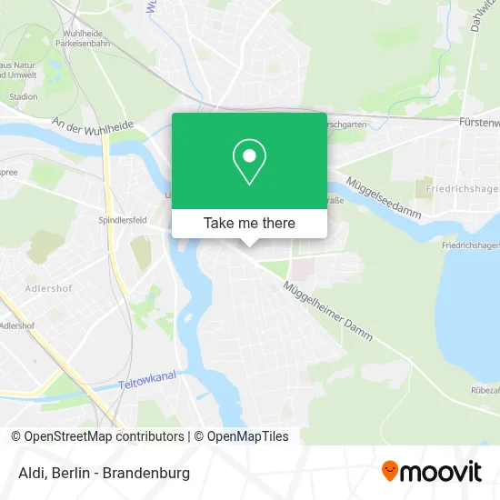 Aldi map