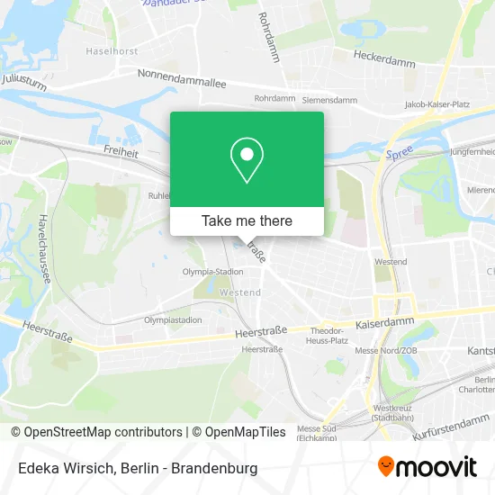 Edeka Wirsich map