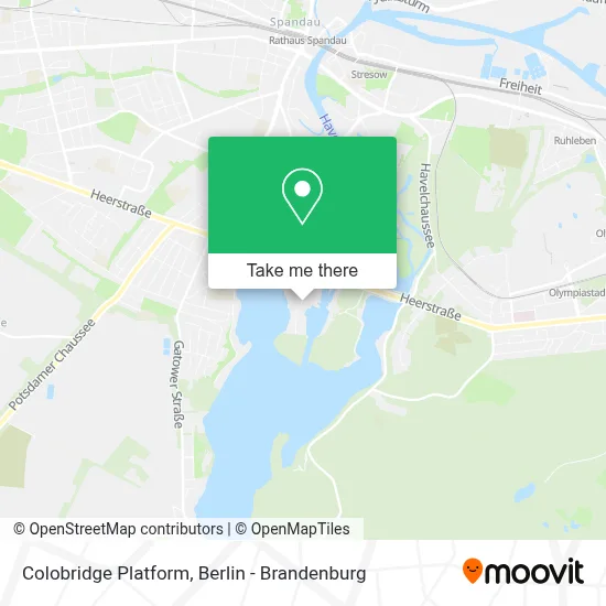 Colobridge Platform map