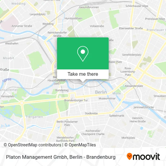 Platon Management Gmbh map