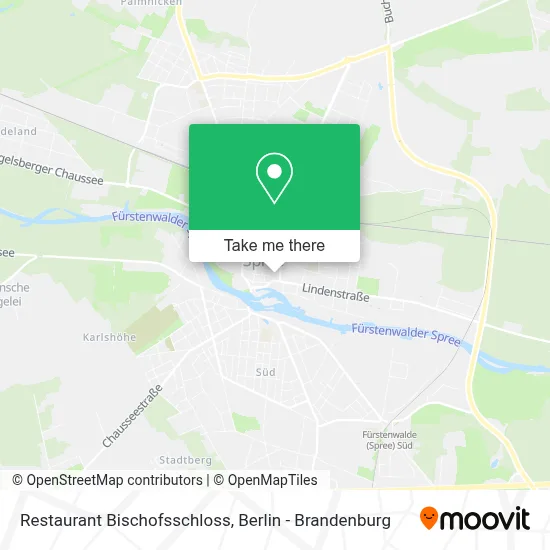 Restaurant Bischofsschloss map