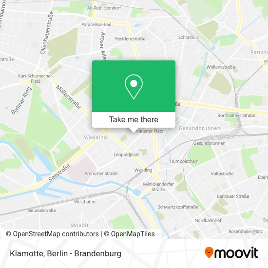 Klamotte map