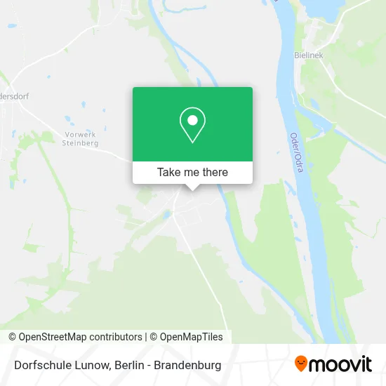 Dorfschule Lunow map