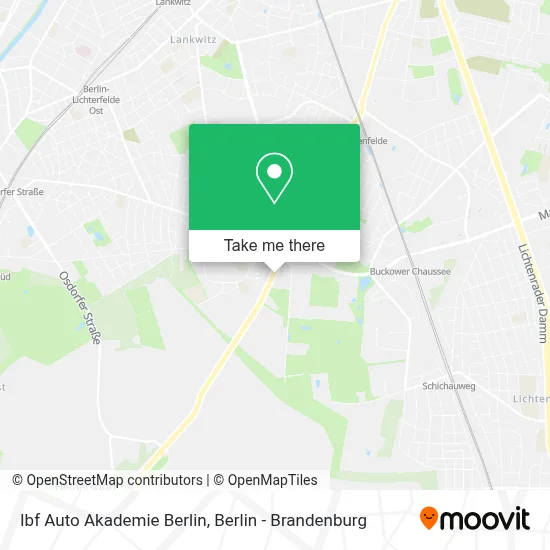 Ibf Auto Akademie Berlin map