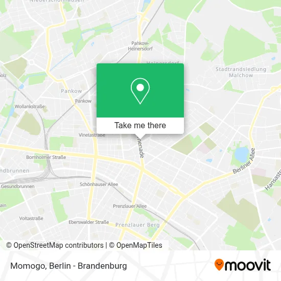 Momogo map