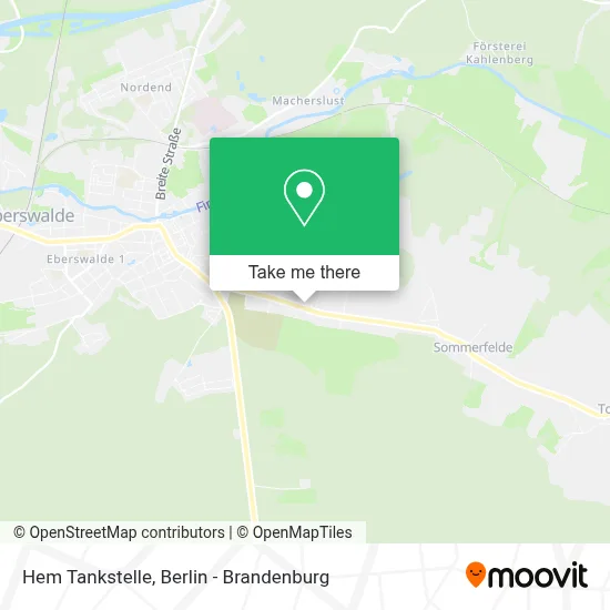 Hem Tankstelle map