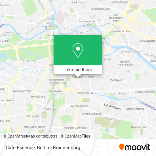 Cafe Essence map