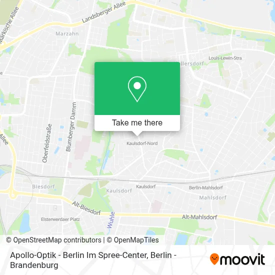 Apollo-Optik - Berlin Im Spree-Center map