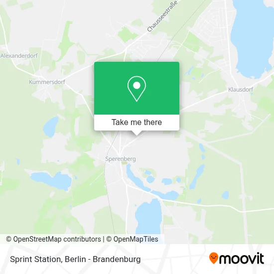 Sprint Station map