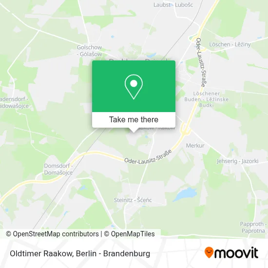 Oldtimer Raakow map