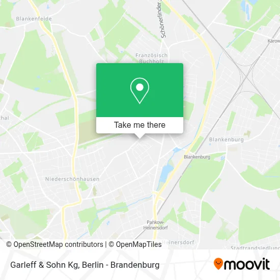 Garleff & Sohn Kg map