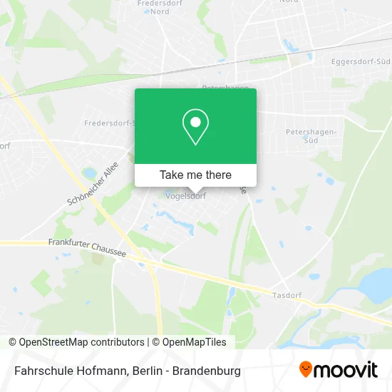 Fahrschule Hofmann map