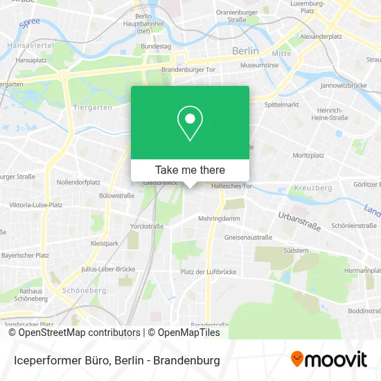 Iceperformer Büro map