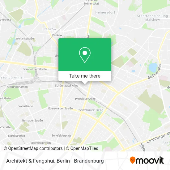 Architekt & Fengshui map