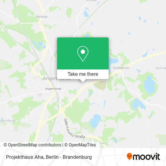 Projekthaus Aha map