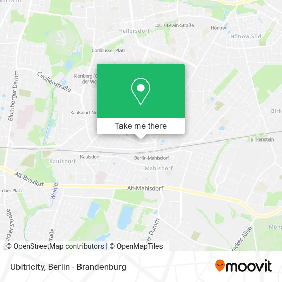 Ubitricity map