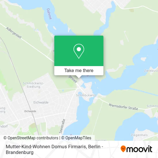 Mutter-Kind-Wohnen Domus Firmaris map