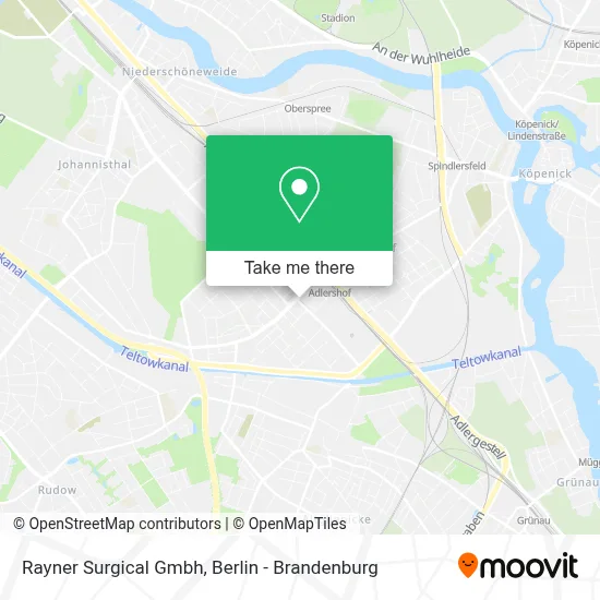 Rayner Surgical Gmbh map