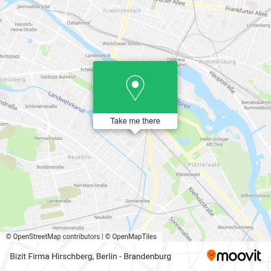 Bizit Firma Hirschberg map