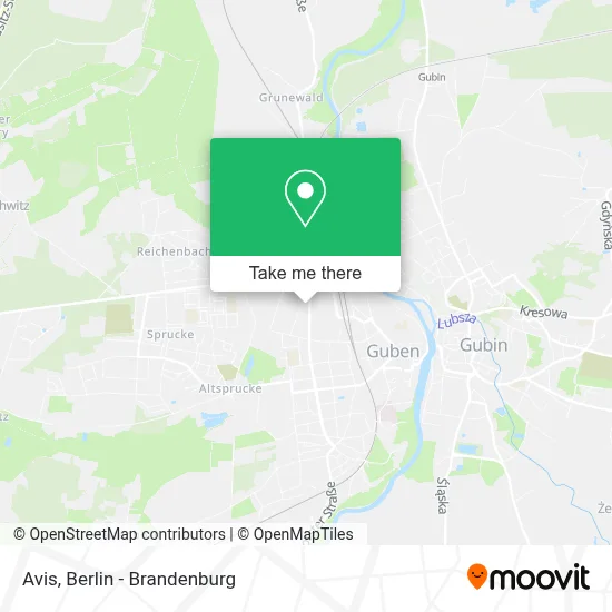Avis map