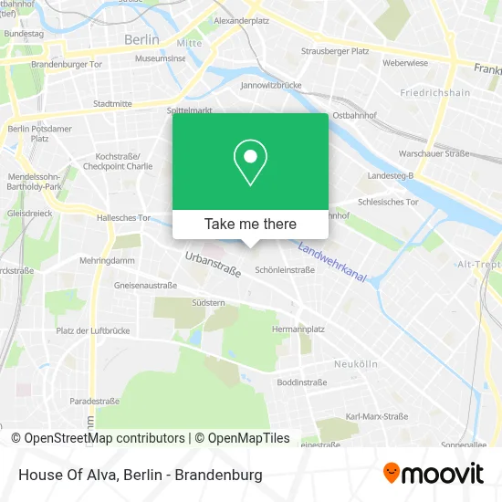 House Of Alva map