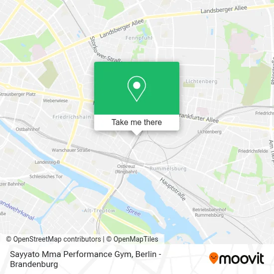 Sayyato Mma Performance Gym map