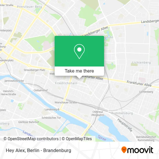 Hey Alex map