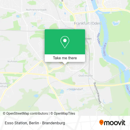 Esso Station map
