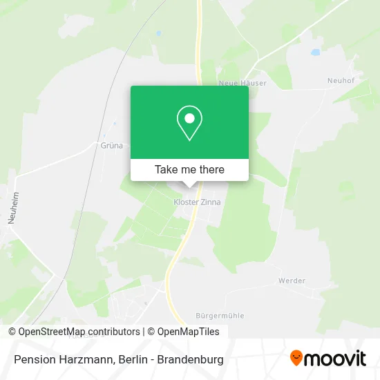 Pension Harzmann map