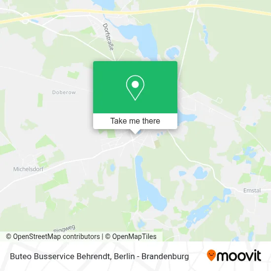 Buteo Busservice Behrendt map