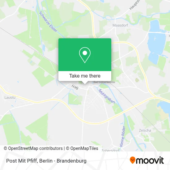 Post Mit Pfiff map