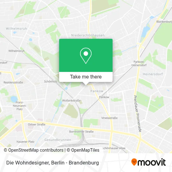 Die Wohndesigner map
