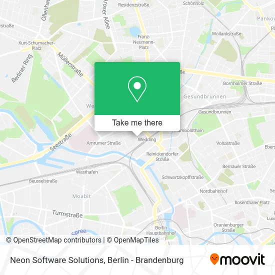 Neon Software Solutions map
