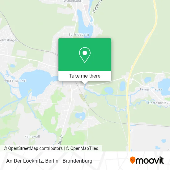 An Der Löcknitz map