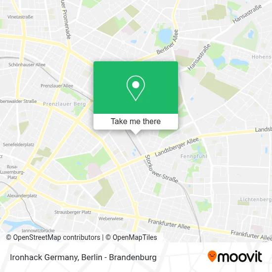 Ironhack Germany map