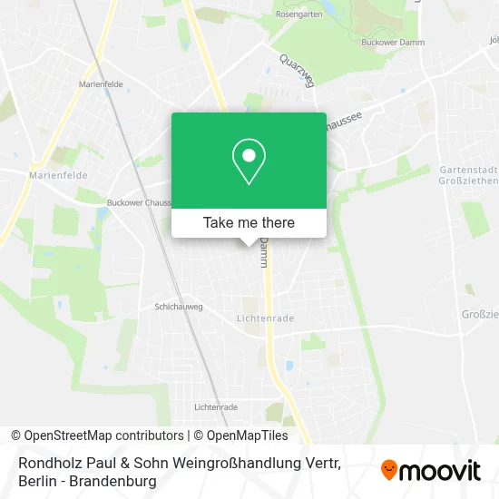 Rondholz Paul & Sohn Weingroßhandlung Vertr map