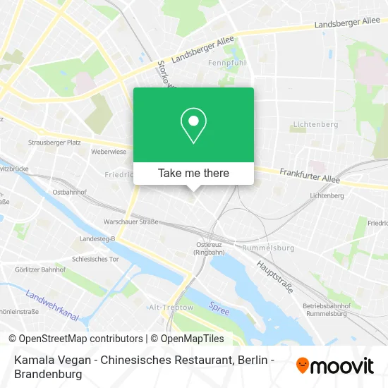 Kamala Vegan - Chinesisches Restaurant map