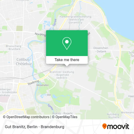 Gut Branitz map