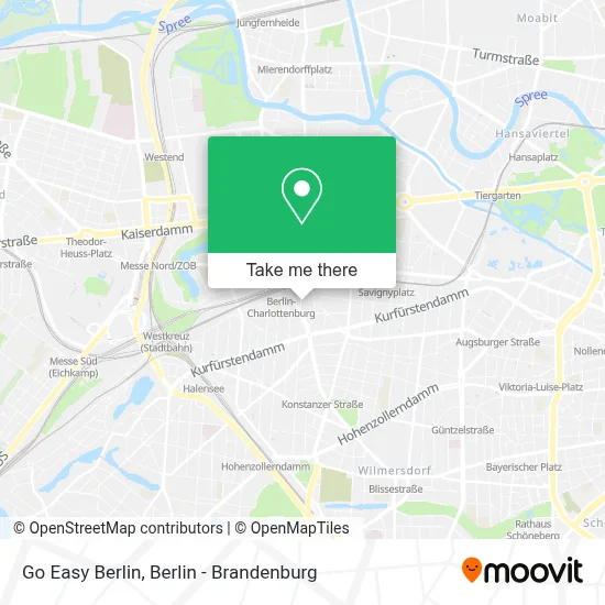 Go Easy Berlin map