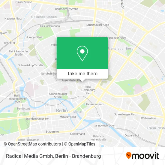 Radical Media Gmbh map