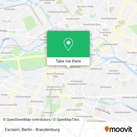 Exclaim map